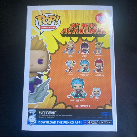 Funko #1004: Mirio Togata Funko - Picture 3 of 6